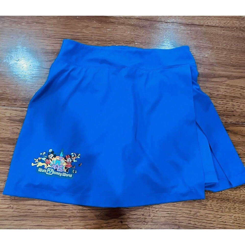 Disney Parks Walt Disney World Women’s S Blue Mickey Minnie Skort